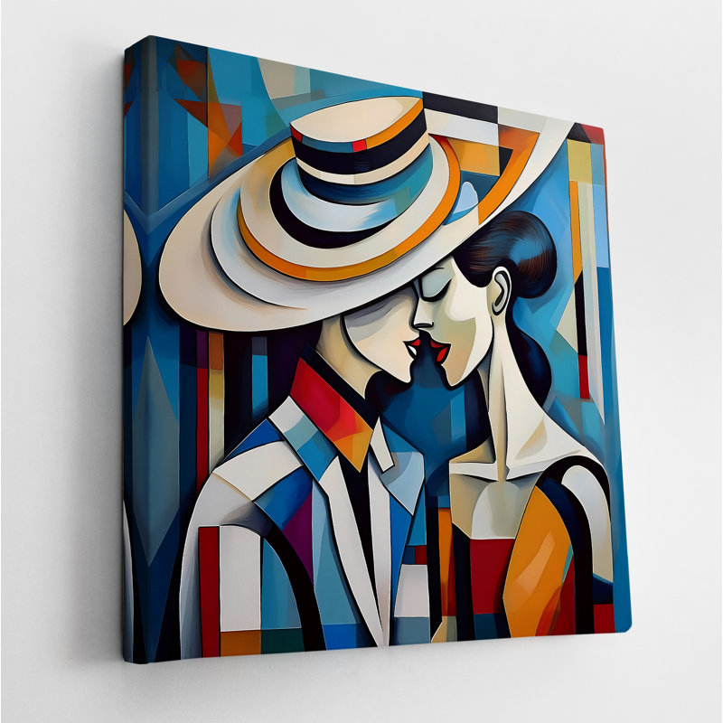 Embracing Love I, 36" H x 36" W