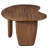 Vetra Kidney-Shaped Free Coffee Table-116247561