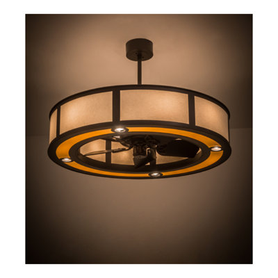 Breiann 30'' Ceiling Fan with Light Kit