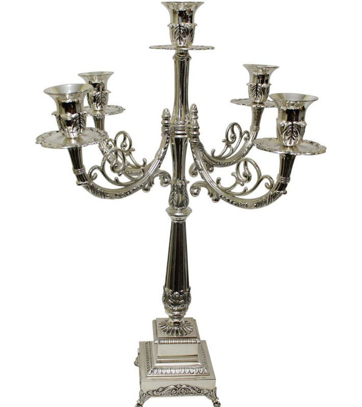 Silver Plated Candlestick