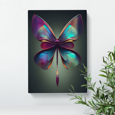 Otherworldly Butterfly - Wrapped Canvas