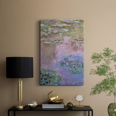 Water Lilies (Nymphéas) -Gallery Wrapped Canvas by Claude Monet