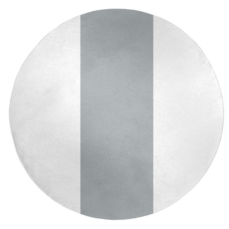 Chenille Indoor Rug, Round 5'