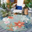 Tapis floral tissé à la machine Shutesbury-838823627