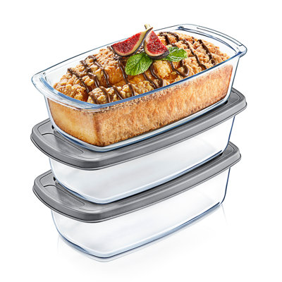 Almetter 62,07 oz. Contenant alimentaire empilable