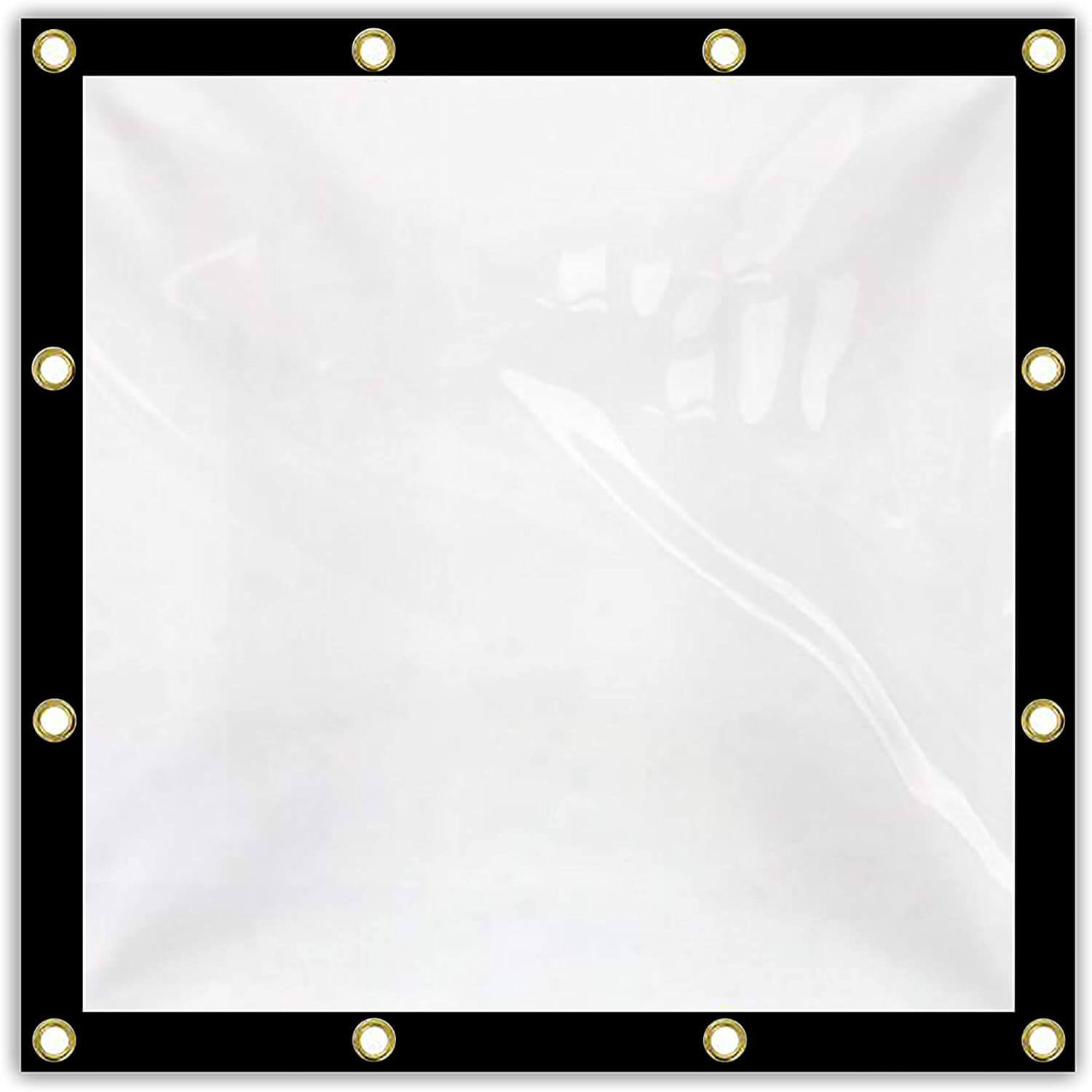 Covers & All Rideau transparent d'extérieur robuste, bâche résistante aux  intempéries pour pergola, porche, pavillon de jardin - Wayfair Canada