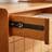 Thick Solid Wood Coat Rack Drawers Multipurpose