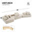 Canapé modulaire Modern Sofa, ensemble de canapé de plancher Boucle de luxe, canapé-lit convertible, canapé-lit spacieux en mousse