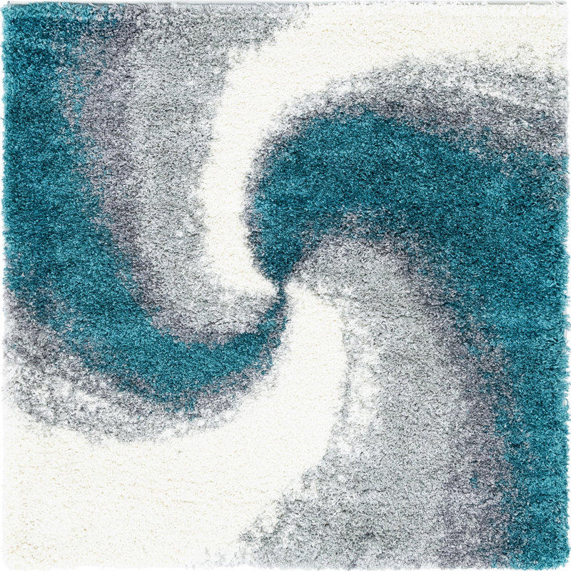 Dalpe Abstract Indoor Rug, Square 5'
