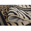 Tapis beige / noir à motif animal léopard, tigre et zèbre Alpaslan-23283426