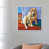 White Framed