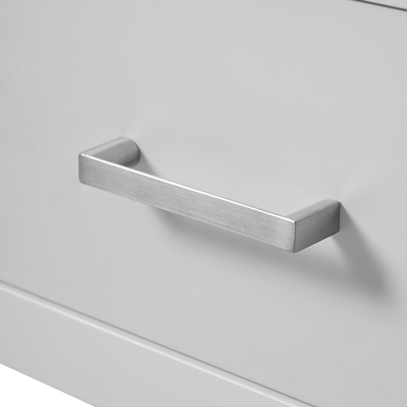 Meuble-lavabo de 24 pouces avec lavabo encastré intégré et armoire de rangement avec 2 portes et 1 tiroir. Comprend une tablette de porte à double couche, une conception à fermeture douce et des solutions de rangement polyvalentes