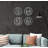 Fire Water Earth Air 4 Elements Metal Wall Art Décor Drop Design Set Best Gift For Nature Lovers-816481733-816481593