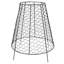 Iron Mesh Cloche Plant Protector with Removable Cover - 6-Pack