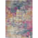 Abbate Abstract Pink/Blue/Orange/Ivory Area Rug