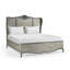 Arlingham Solid Wood Wingback Bed
