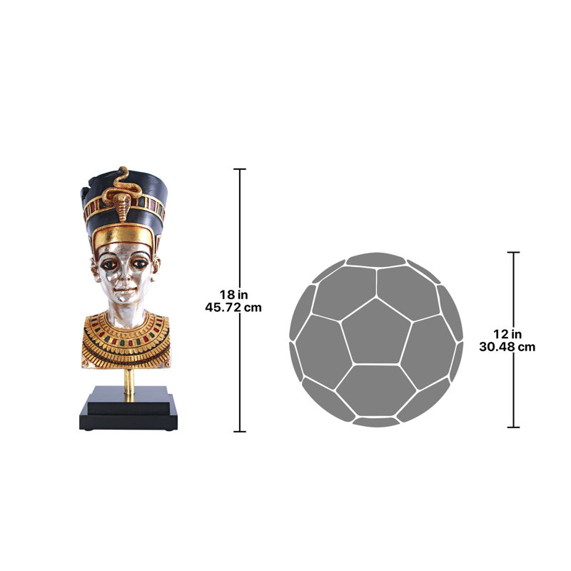 Kristopher Queen Nefertiti Bust on Museum Mount