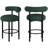 Hurlston Upholstered Counter Stool with Metal Frame-82685654