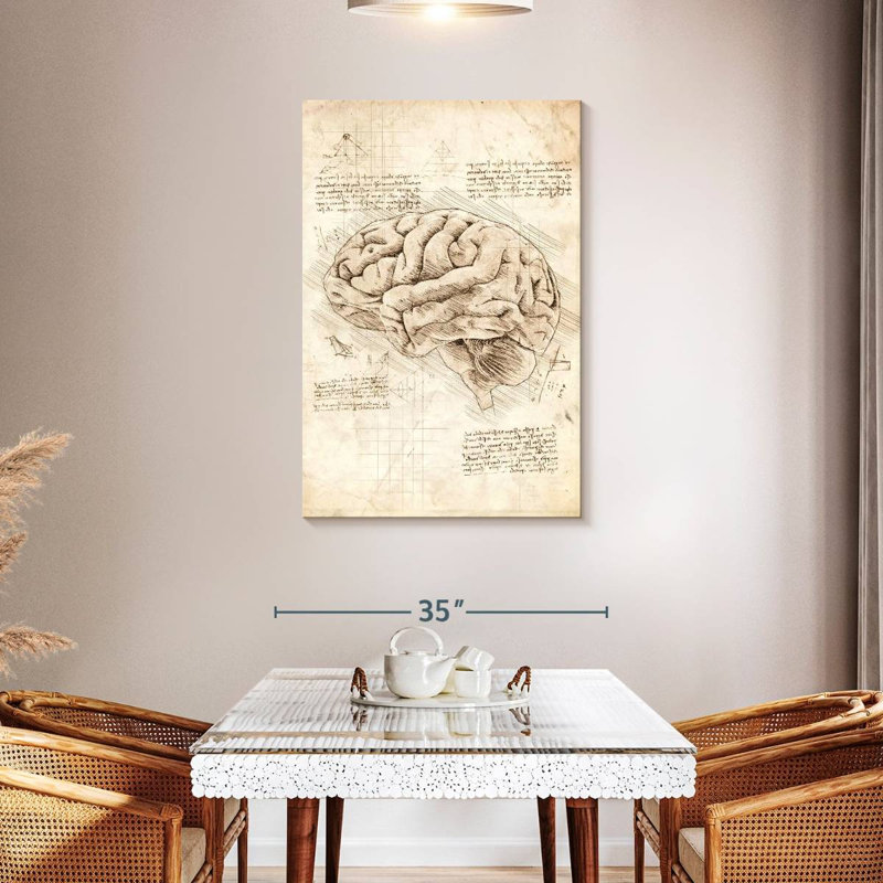 Keiri Human Brain, 45" H x 30" W