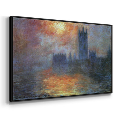 " The Houses Of Parliament, Sunset By Monet "