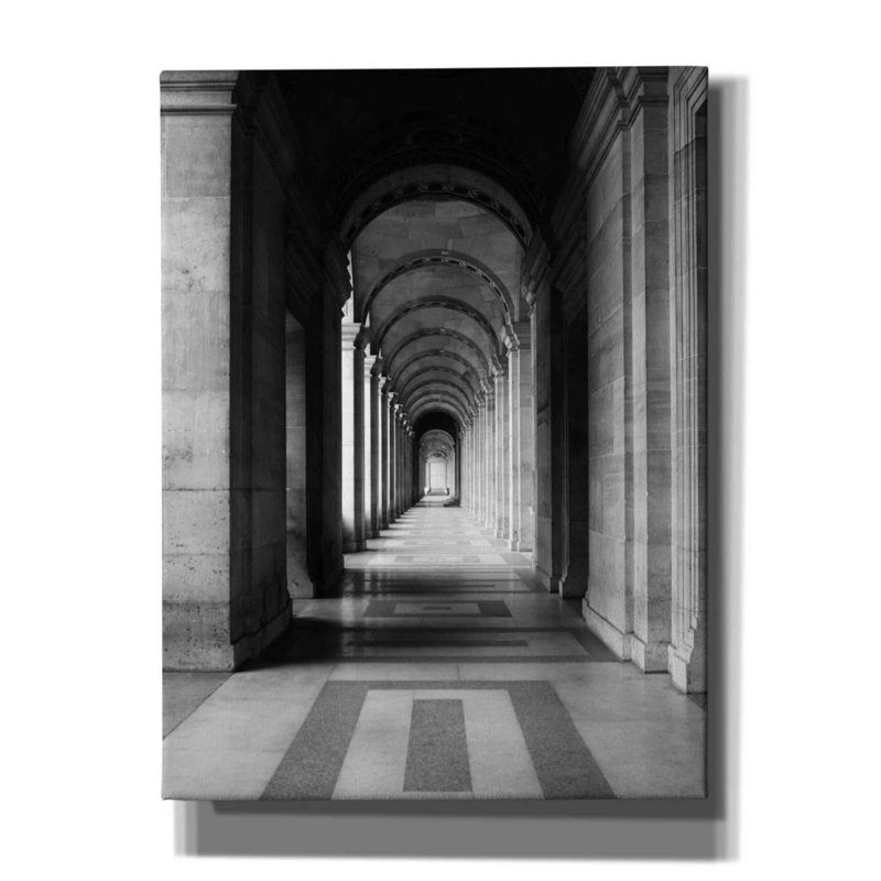 Dema Architecture 5 sur toile par Design Fabrikken, H 16 po x l 12 po x P 0,75 po