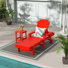Laguna Outdoor Chaise Lounge with Table