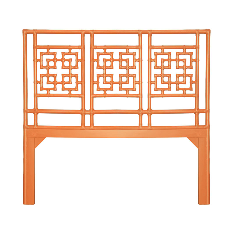 Palm Springs Low Profile Standard Bed, Queen, Citrus Orange