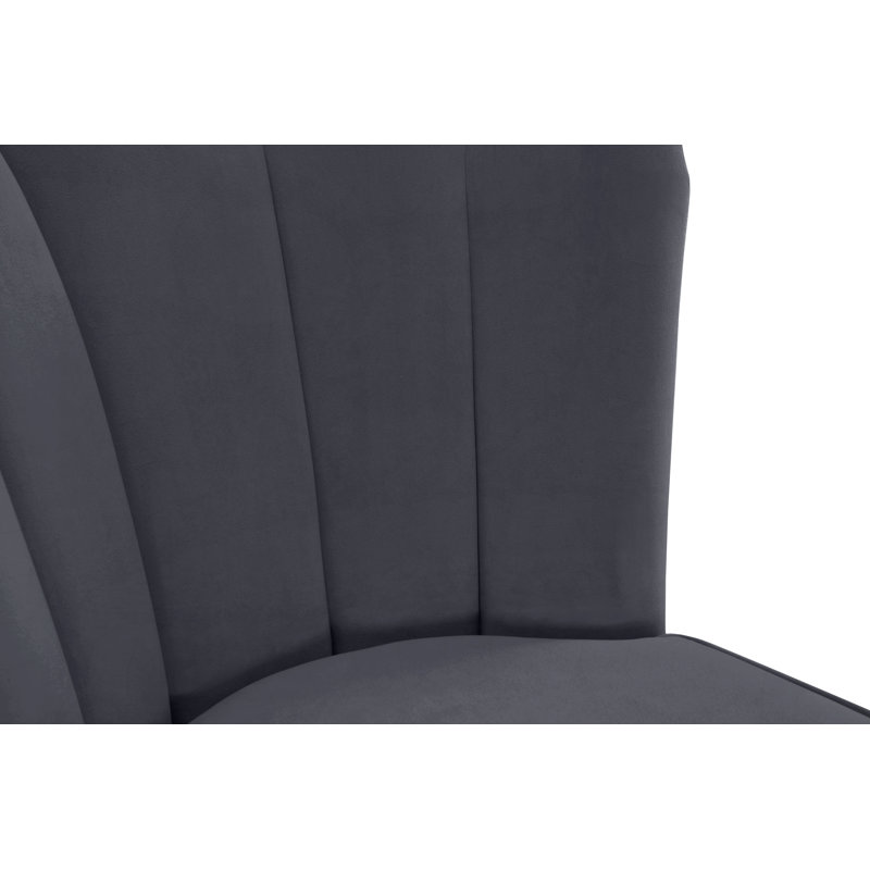 Tabouret de bar 30,5 po Sonette, Velours gris