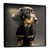 Black Floater Framed Canvas