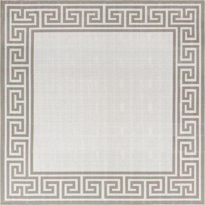 Tapis d'extérieur couleur caillou Ayton