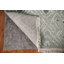 Grey & Green Moroccan Indian Area Rug 5x8