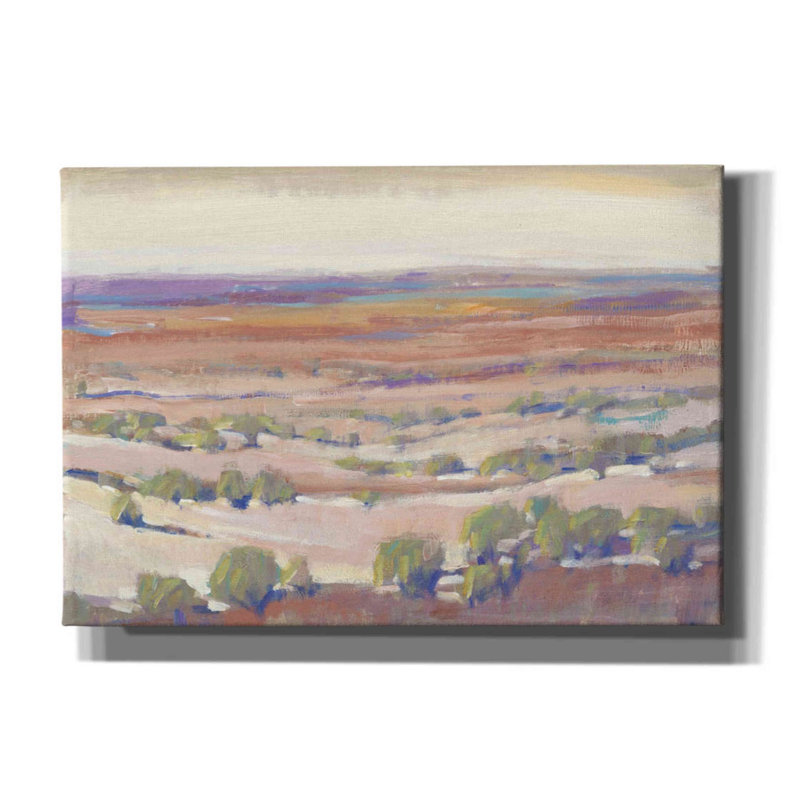 «High Desert Pastels I» par Tim O'toole, art mural sur toile, H 18 po x l 26 po x P 0,75 po