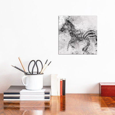 Zebra II by Carol Robinson - Print on Canvas