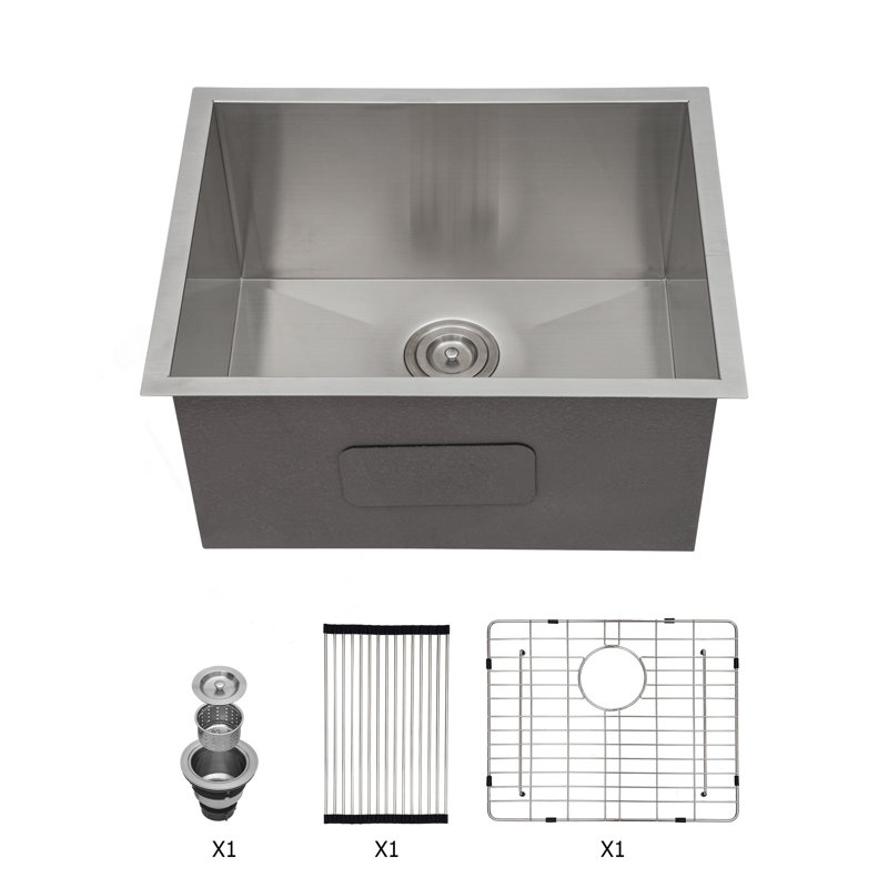 Évier à lessive 23 po - 23 po x 18 po x 12 po sous le comptoir