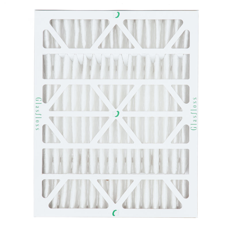 Remplacement du filtre à air Glassfloss ZL MERV 10 pour Honeywell, H 25 po x l 16 po x P 4,38 po