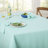 Fiesta Margarita Tablecloth Single Pack Rectangle 60"X84", Sunflower Yellow-62702003-62702001