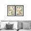 Butterfly Deco Set Shadowbox Abstract Print by Oliver Gal, Black Frame, 10 x 15-46943678-222027087