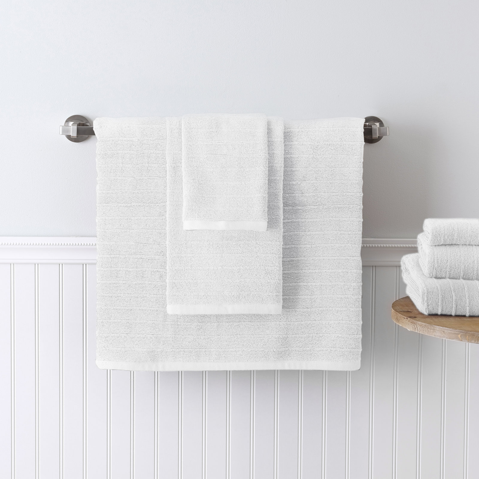 Iva Cotton Midweight Mulit-Size Set, White