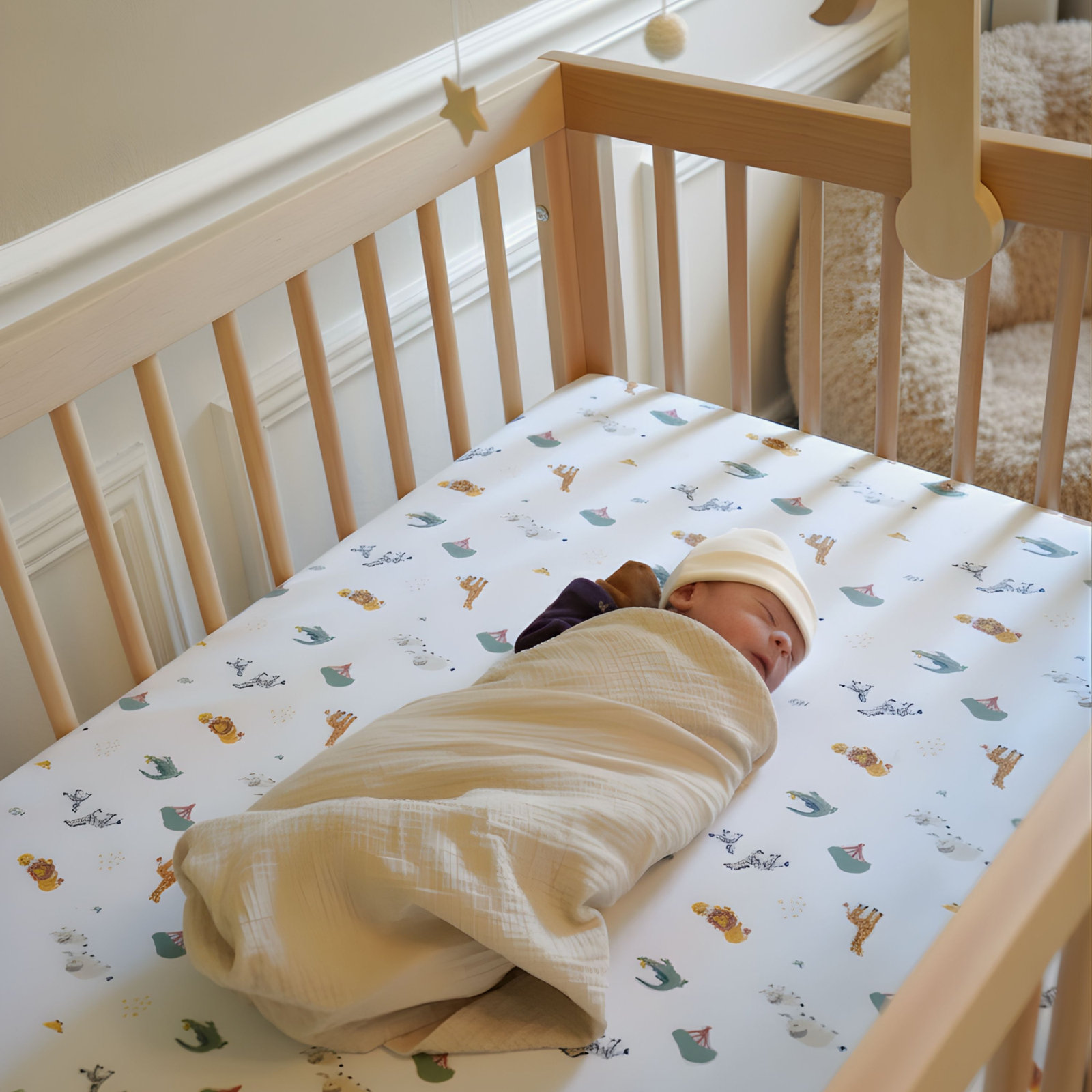 GreenGuard Certified 3-in-1 Convertible Crib, Natural