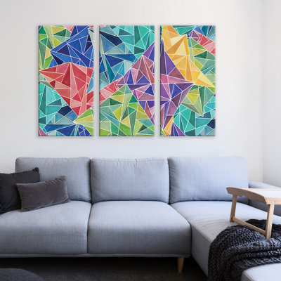 Toile arc-en-ciel, impression sur toile tendue