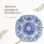 Spode - Judaica - Assiette Tov Spode Judaica Mazal - Bleu / blanc