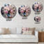 Dalaysha - Horloge murale florale-659943985