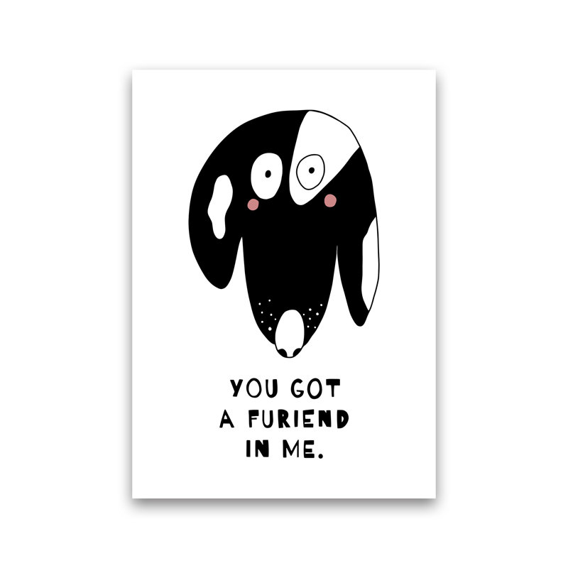 Dog by Miniofmine - Print, Unframed, 42cm H x 30cm W x 1cm D
