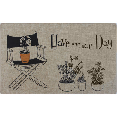 Tapis de cuisine poly nice day Believe