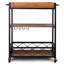Diara Solid Wood Kitchen Cart