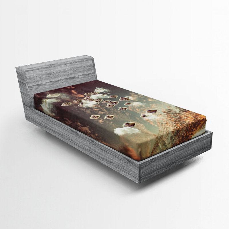 Drap-housse en microfibre Outer Space, Drap-housse simple TG