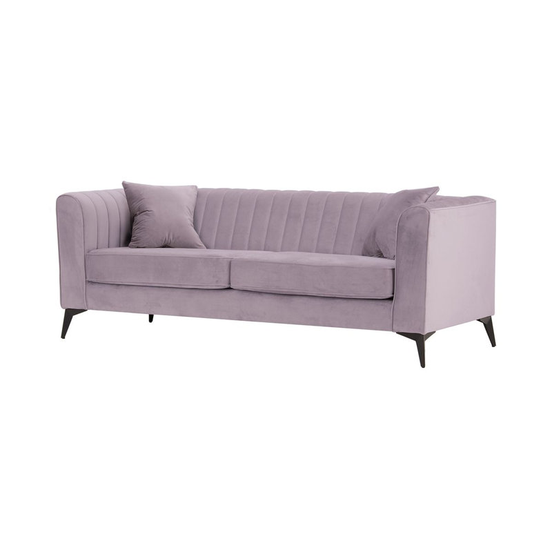 Margo 4 Seater Sofa, 3, Purple
