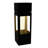 Serene Showers Zinc Outdoor Fountain with Planter and LED Lights