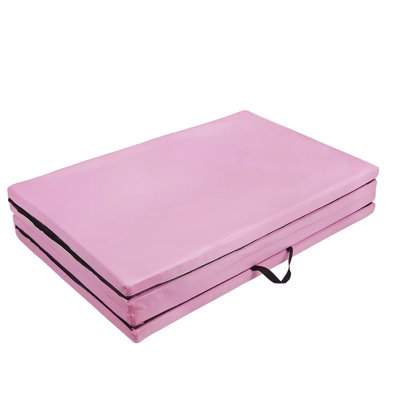 Tapis d'exercice de gymnastique pliable 4 pi x 10 pi x 2 po