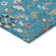 Machine Washable Indoor/Outdoor Chayden ACN1006 Teal Rug